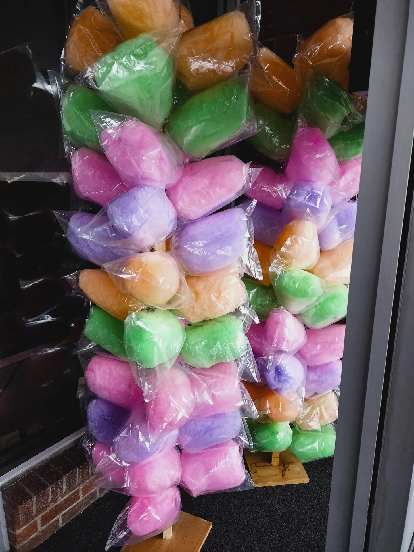 Colorful cotton candy station for Denver birthday and quinceañera events