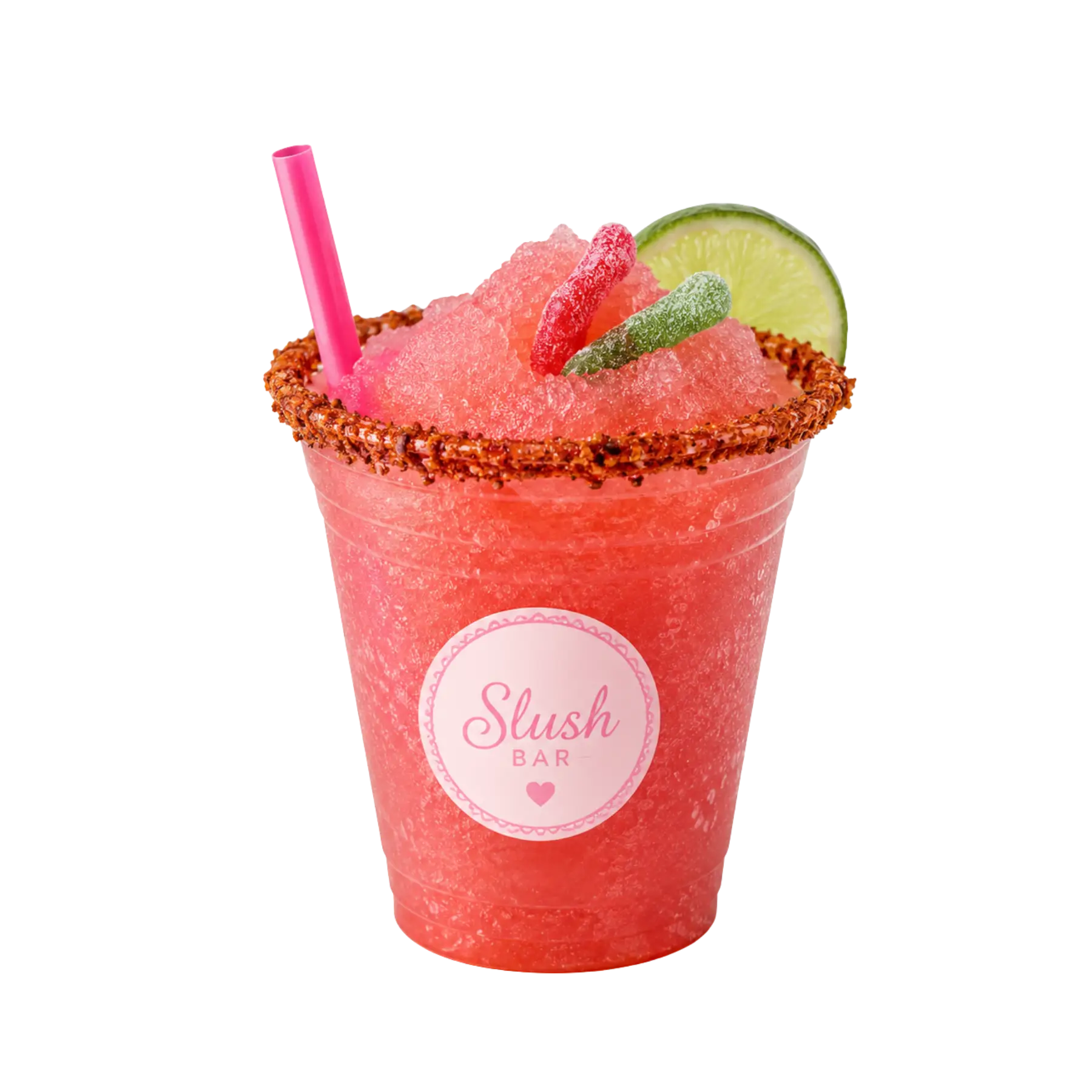 Colorful slushy bar station for summer events across Colorado
